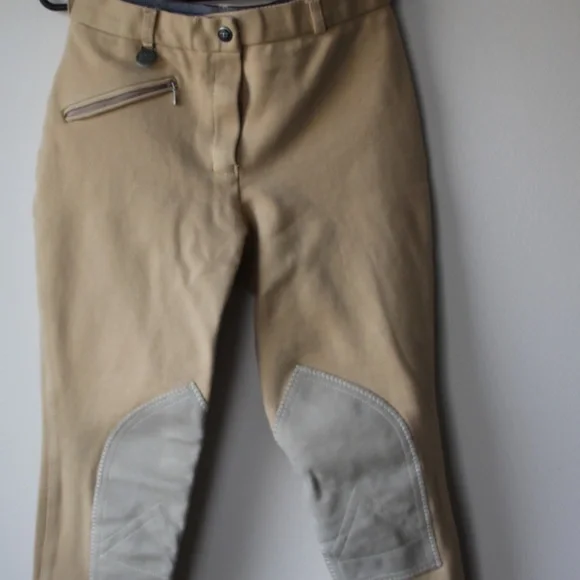 Equestrian Tan Riding Pant Elite Pant - Picture 2 of 10